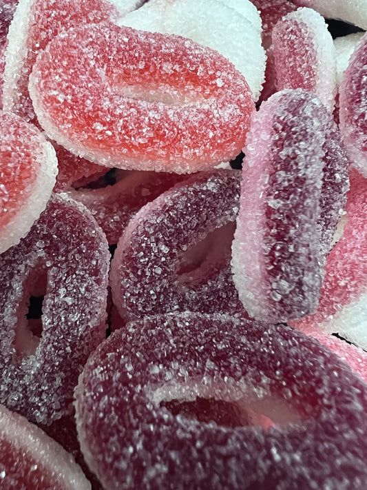 Mini-Rings fruits rouges - 100G