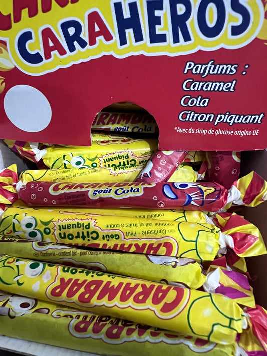 Carambar Carahéros - (lot de 3 soit 1 de chaque)