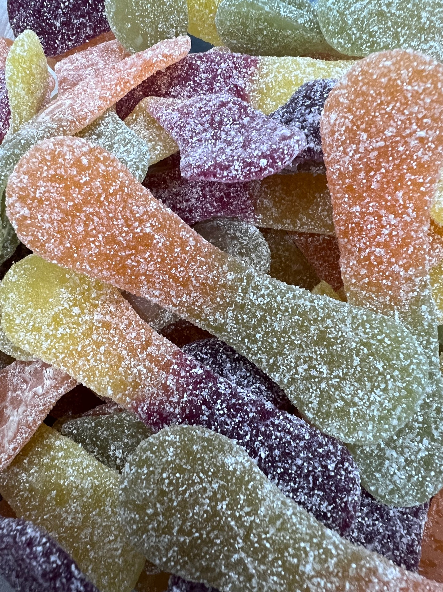 Langues fruits acidulés - 100G
