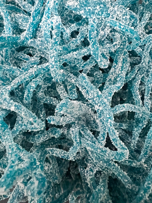 Lacets citriques framboise - 100G