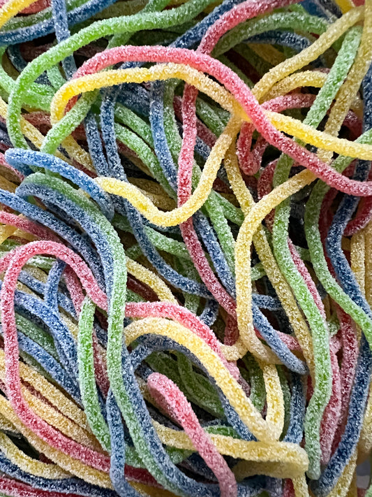 Lacets Sucrés 4 couleurs - 100G