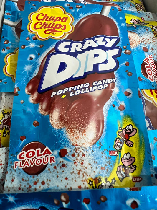 Chupa Chups Crazy Dips Cola - à l'unité