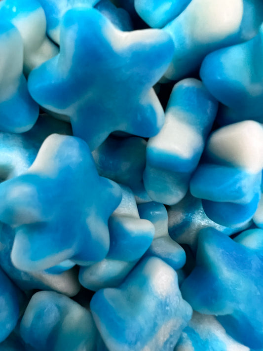 Étoiles twist bleues - 100G